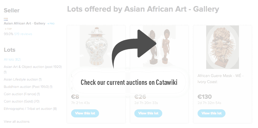 Auctions catawiki by Asian African Art hover