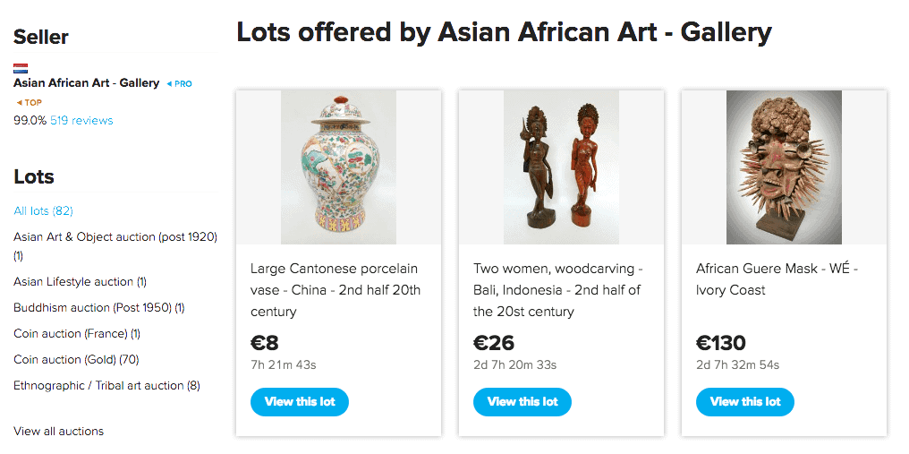 Auctions catawiki by Asian African Art