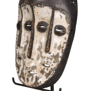 Triple faces mask - Wood - Lega / Lengola - DR Congo