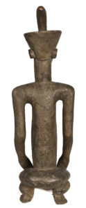 King ancestral figure - Wood - Ndengese - DR Congo