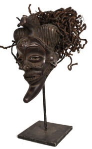 Mask - Wood, Rope - Chokwe - Congo DRC