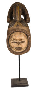 Helmet Mask - Wood - Suku - Congo DRC