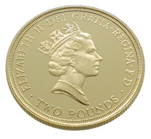 United Kingdom 2 Pounds 1986 Elizabeth II - Gold Proof