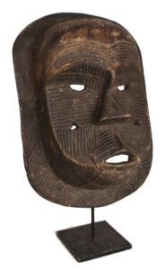 Initiation mask - Wood - Tetela - DR Congo