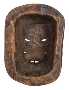 Initiation mask - Wood - Tetela - DR Congo
