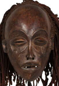 Mask - Wood, Rope - Mwana Pwo - Chokwe - Angola