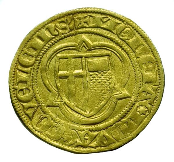 Germany, Trier Goldgulden 1388-1418 Werner von Falkenstein - Gold