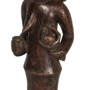 Maternity figure - Beads, Wood - Ovimbundu - Congo