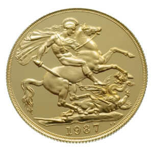 United Kingdom 2 Sovereign 1987 Elizabeth II - Gold Proof