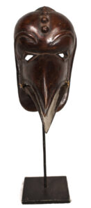 Ceremonial bird mask - Wood - Chokwe - Congo