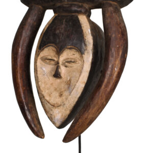 Mask - Wood - Kwele - Gabon