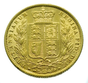 Australia Sovereign 1877-S Victoria - Gold Extremely Fine