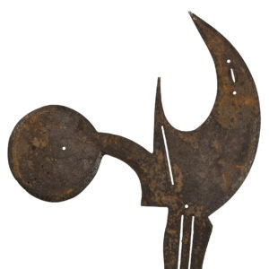 Sword / Currency - Copper, Wood - Ngombe - Congo