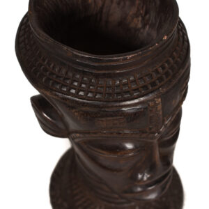 Anthropomorphic Cup - Wood - Kuba - Congo