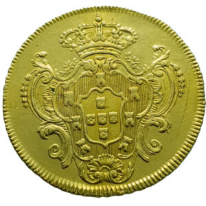 Brazil 6400 Reis 1796-R Maria I - Gold Extremely Fine