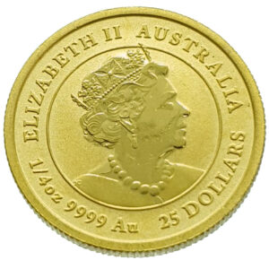 Australia 25 Dollars 2021 Elizabeth II - 1/4 Oz Year of th Ox - Gold BU