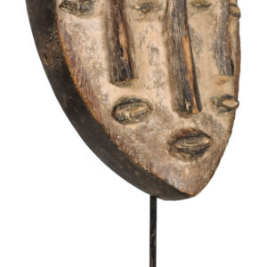 Triple faces mask - Lengola - Wood - Congo