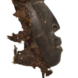 Mask - Wood, Textile - Dan - Ivory Coast