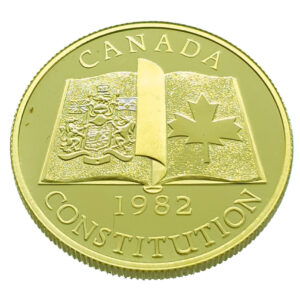 Canada 100 Dollars 1982 Constitution - Elizabeth II Gold Proof
