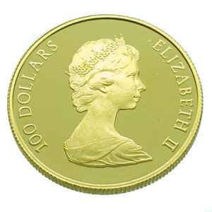 Canada 100 Dollars 1982 Constitution - Elizabeth II Gold Proof