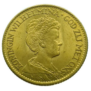 Nederland 10 Gulden 1913 Wilhelmina - Gold UNC
