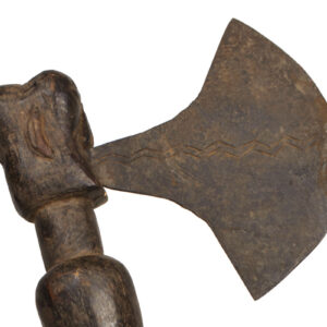 Ceremonial blade - Metal, Wood - Luba - Congo