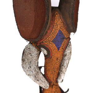 Elephant Mask - Beads, Wood - Bamileke - Cameroon