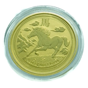 Australia 25 Dollars 2014 Year of the Horse - Elizabeth II - 1/4 Oz. Gold Proof
