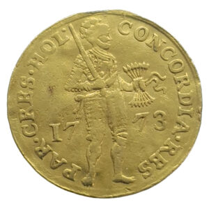 Holland, Netherlands Dukaat 1773 Gold Extremely Fine