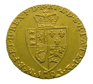 United Kingdom Guinea 1793 George III - Gold Very Fine+