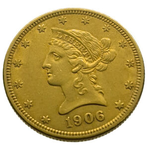 USA 10 Dollars 1906-O Coronet Head - Eagle - Gold Extremely Fine