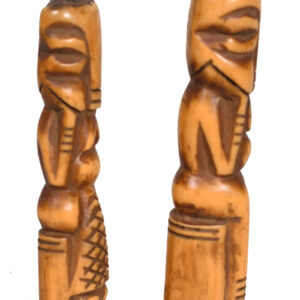 Ritual ancestor (2) - Bone - Bamileke - Cameroon