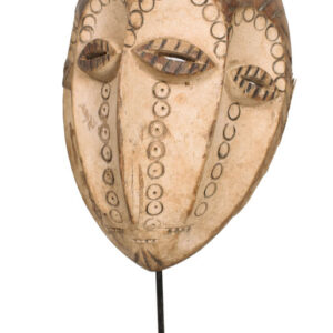 Triple face mask - Lengola - Wood - Congo