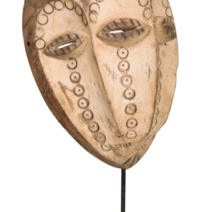 Triple face mask - Lengola - Wood - Congo