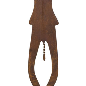 Figurative sword / Currency - Copper, Wood - - Congo