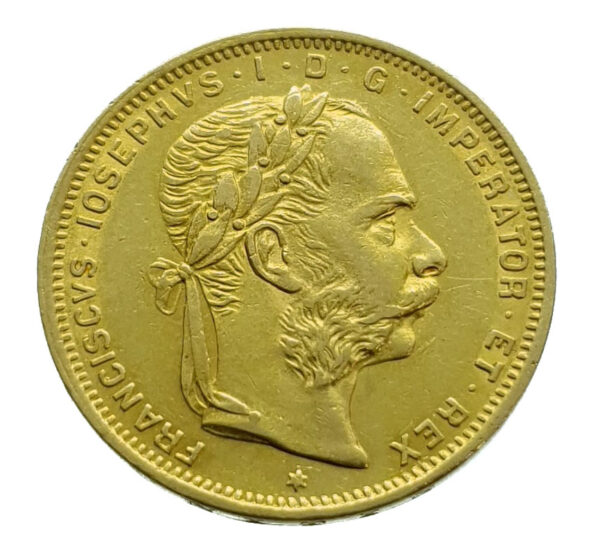 Austria 20 Francs / 8 Forint 1888 Franz Joseph I - Gold Extremely Fine