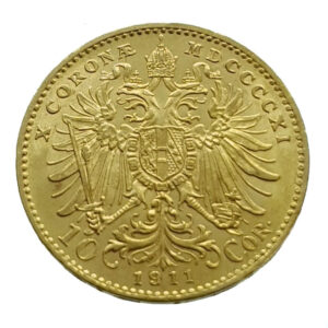 Austria 10 corona 1911 Franz Joseph I - Gold Extremely Fine