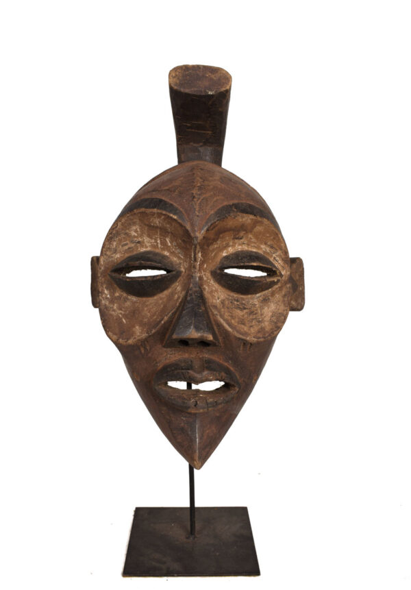 Face Mask - Wood - Mbangani - Congo