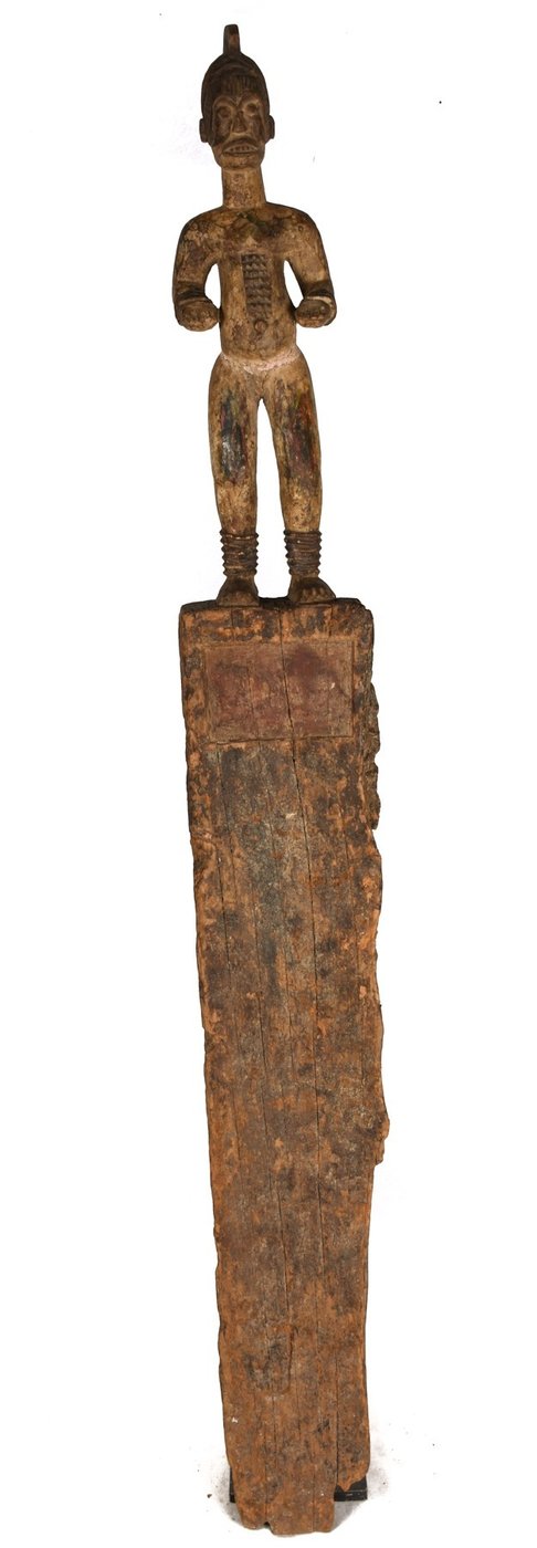 Shrine Panel - Wood - Ibo / Igbo - Nigeria - 124 cm