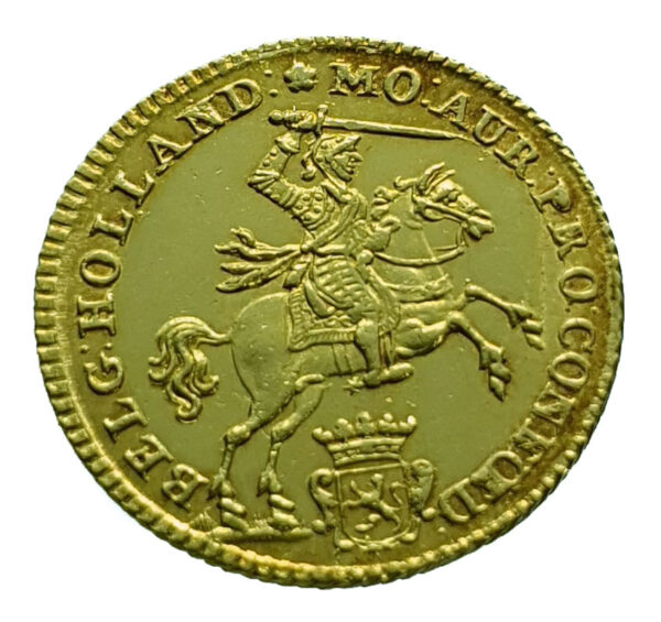 Holland, Netherlands 7 Gulden 1750/40 1/2 Gold Rider