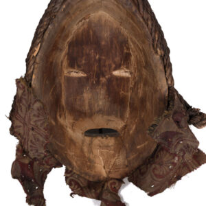 Mask - Wood, Textile, Rope - Dan - Ivory Coast