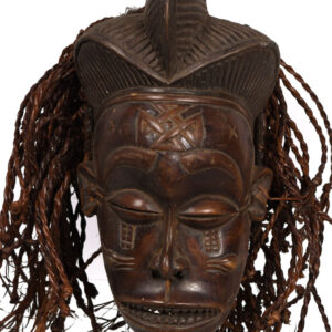 Mask - Wood, Rope - Chokwe - Angola