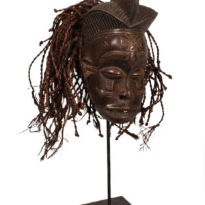 Mask - Wood, Rope - Chokwe - Angola