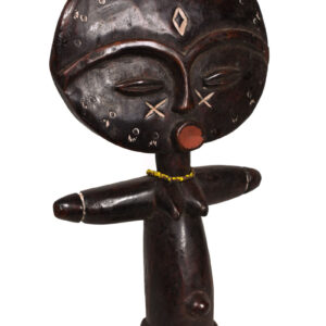 Fertility doll - Wood - Akuaba - Ashanti - Ghana