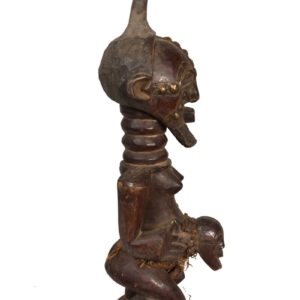 Figure - Nail, Wood, Horn, metal - Songye - Congo