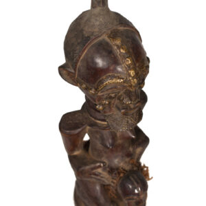Figure - Nail, Wood, Horn, metal - Songye - Congo