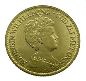 Nederland 10 Gulden 1912 Wilhelmina - Gold EF / FDC