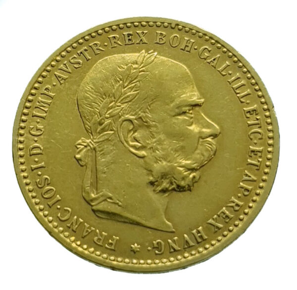 Austria 10 Corona 1906 Franz Joseph I - Gold VF / Extremely Fine
