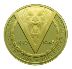 Niue 50 Dollars 2020 Victory - Elizabeth II - Gold Proof
