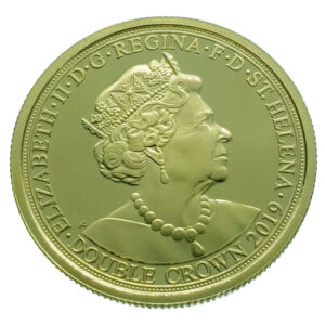 Saint Helena 2 Crowns 2020 Death of Napoleon - Elizabeth II - Gold UNC (Uncirculated)